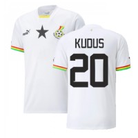 Camisa de time de futebol Gana Mohammed Kudus #20 Replicas 1º Equipamento Mundo 2022 Manga Curta